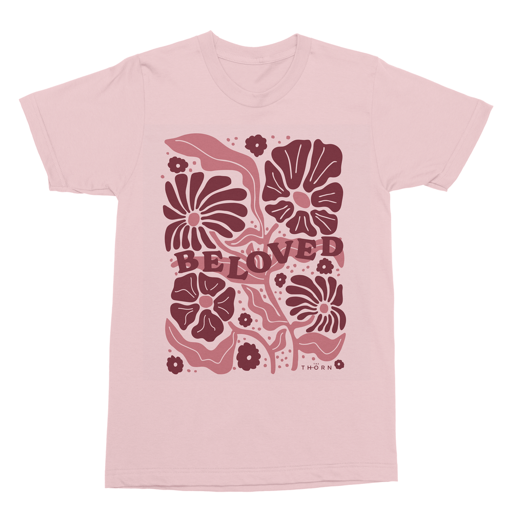 The Thorn Women's Beloved T-Shirt Pink Floral